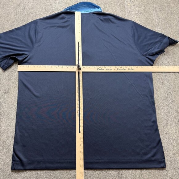 Tennessee Titans Nike Polo Shirt Men XL Blue OnField DRI-FIT Performance - Picture 10 of 14